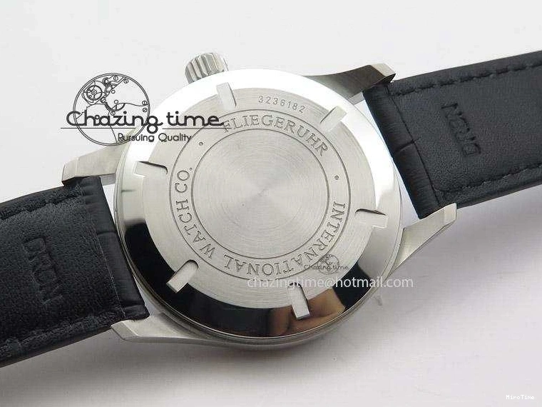 MIROTIME 0423 Mark XVI 1:1 Best Edition MK Maker SS Black Dial A2892 On Black Leather Strap Chic 7371